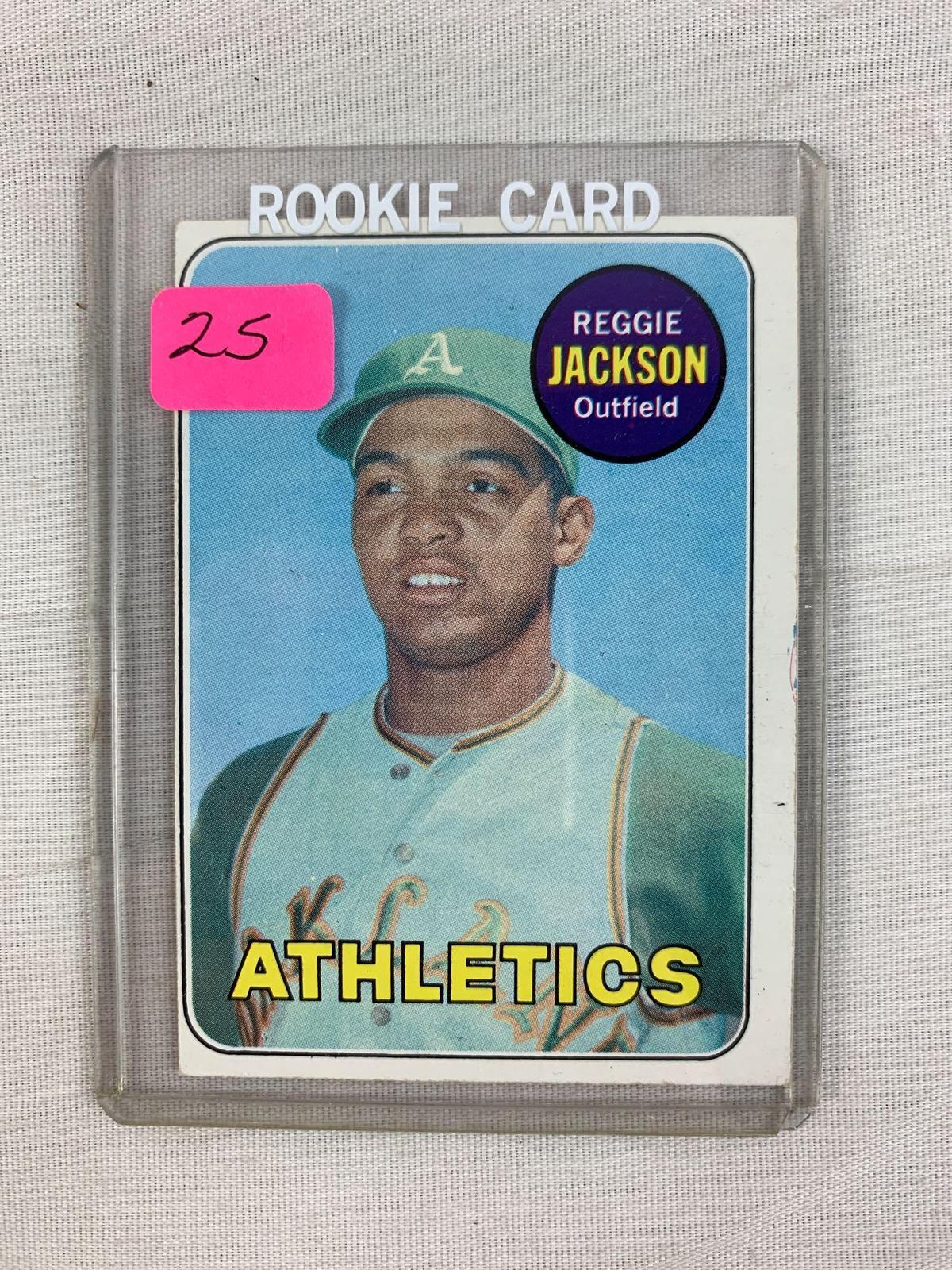 Reggie Jackson 1969 Topps Rookie