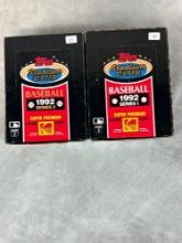 1992 Topps Stadium Club Baseball Series 1 & 2 Unopened 36 ct. boxes