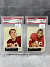 (2) 1985 Philadelphia Graded Cards - Mitchell, Ryan - Both PSA 8's