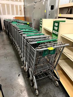 Standard Size Shopping Carts