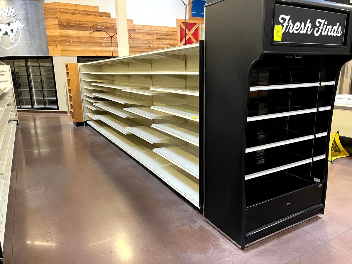 24ft Run of Lozier Shelving