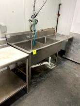 Two Compartment Stainless Sink