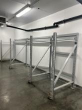 44in x 72in Pallet Racking Uprights W/ Select Beams
