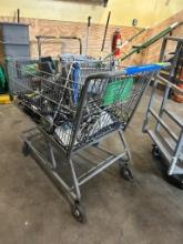 Shopping Cart W/ Misc Electronics