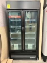 True Natural Refrigerant Two Glass Door Freezer