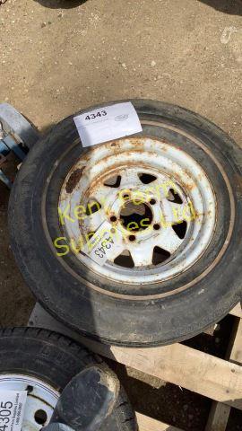 TRAILER TIRE 175/80D13 6 PLY IB 5 BOLT RIM