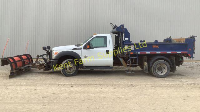 2012 FORD F550 4WD DIESEL TRUCK