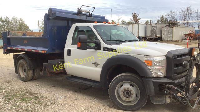 2012 FORD F550 4WD DIESEL TRUCK