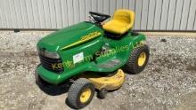 2002 JOHN DEERE 150 RIDING MOWER