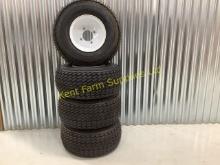 SET OF 4 GOLF CART TIRES