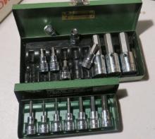 S-K  7pc metric socket set Hex drive, hex drive 3/8"drive