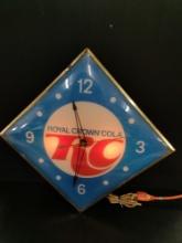 PAM RC Royal Crown Cola Advertising Clock