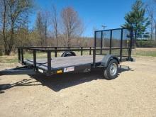 2022 12x6' Badger Utility Trailer