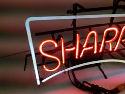 Sharps Neon Advertising Sign