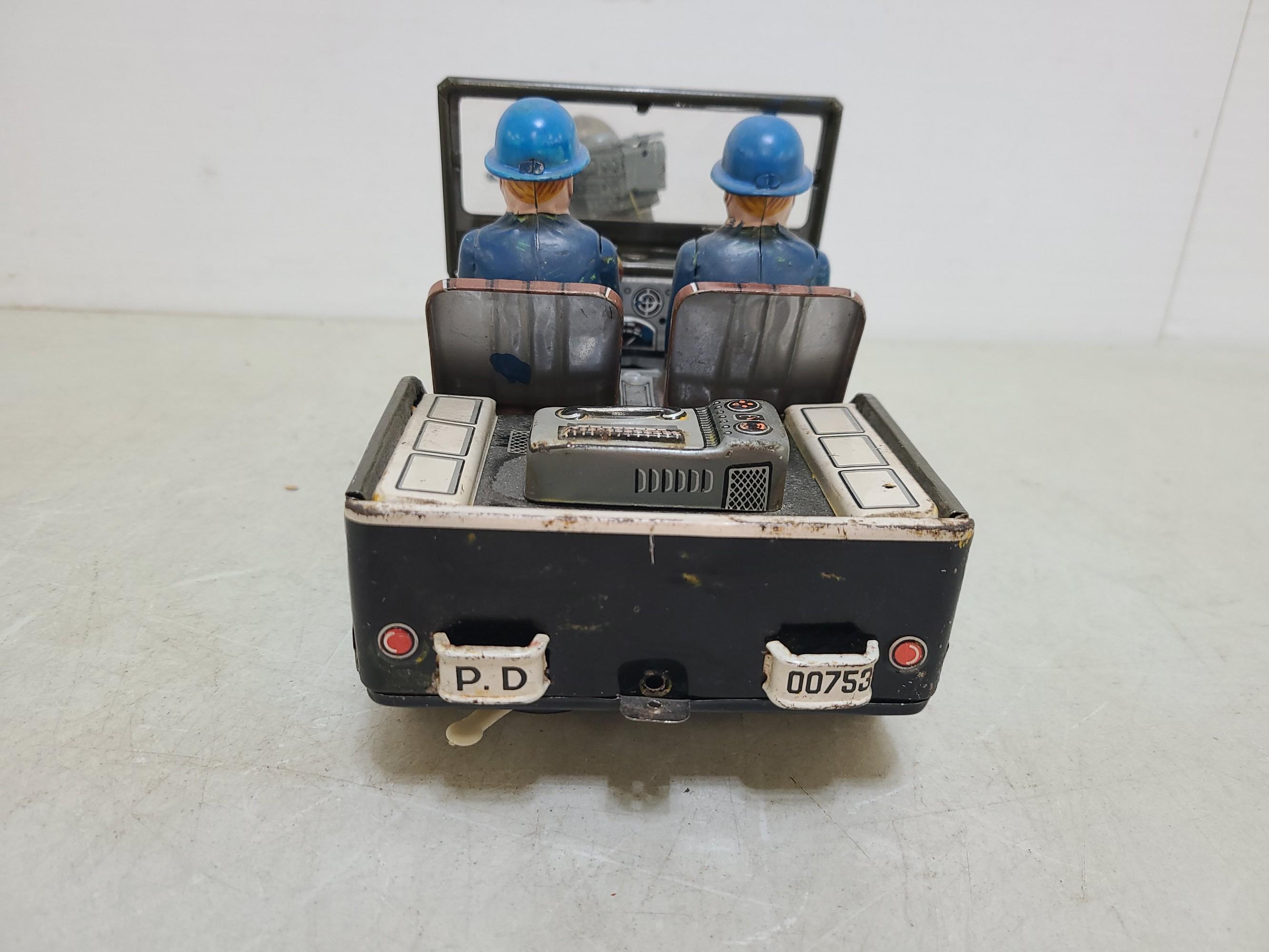 1960s Tin Toy Combat Jeep