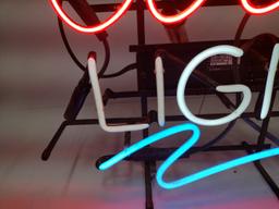 Coors Light Neon Advertising Sign