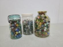 Glass Marbles, Shooters, Cat's Eyes & More