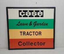 DS Metal, Case  Lawn & Garden Tractor Collector Sign