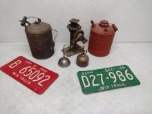 Vintage Kerosene And Oil Cans