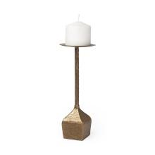 Mercana Otto I Tall Brass Metal Table Candle Holder 67193