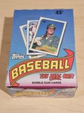 Topps Sealed Bubble Gum Baseball Cards Set