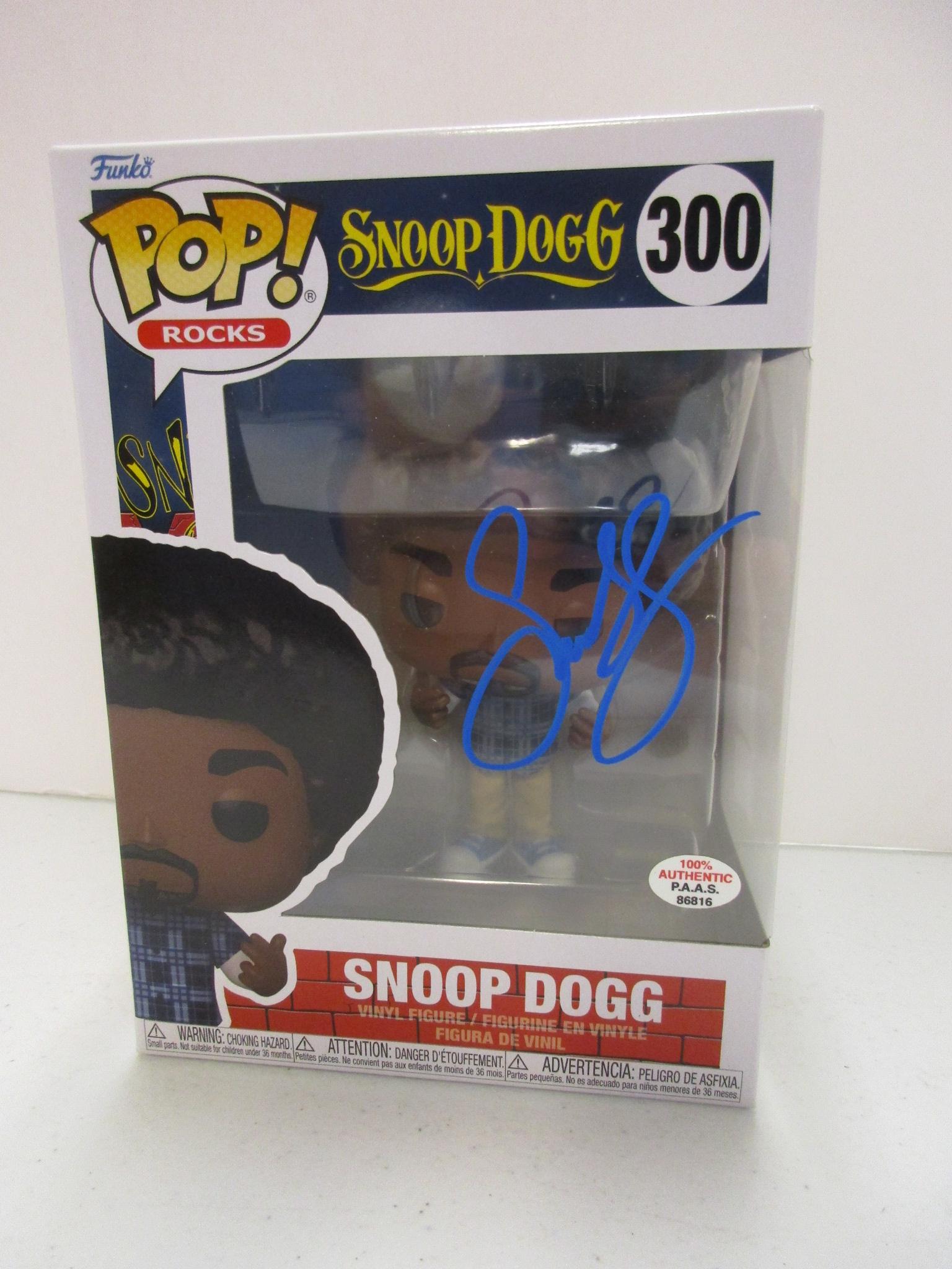 Snoop Dogg signed autographed Funko Pop PAAS COA 816