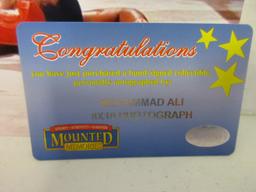 Muhammad Ali signed autographed 8x10 photo Mounted Memories COA
