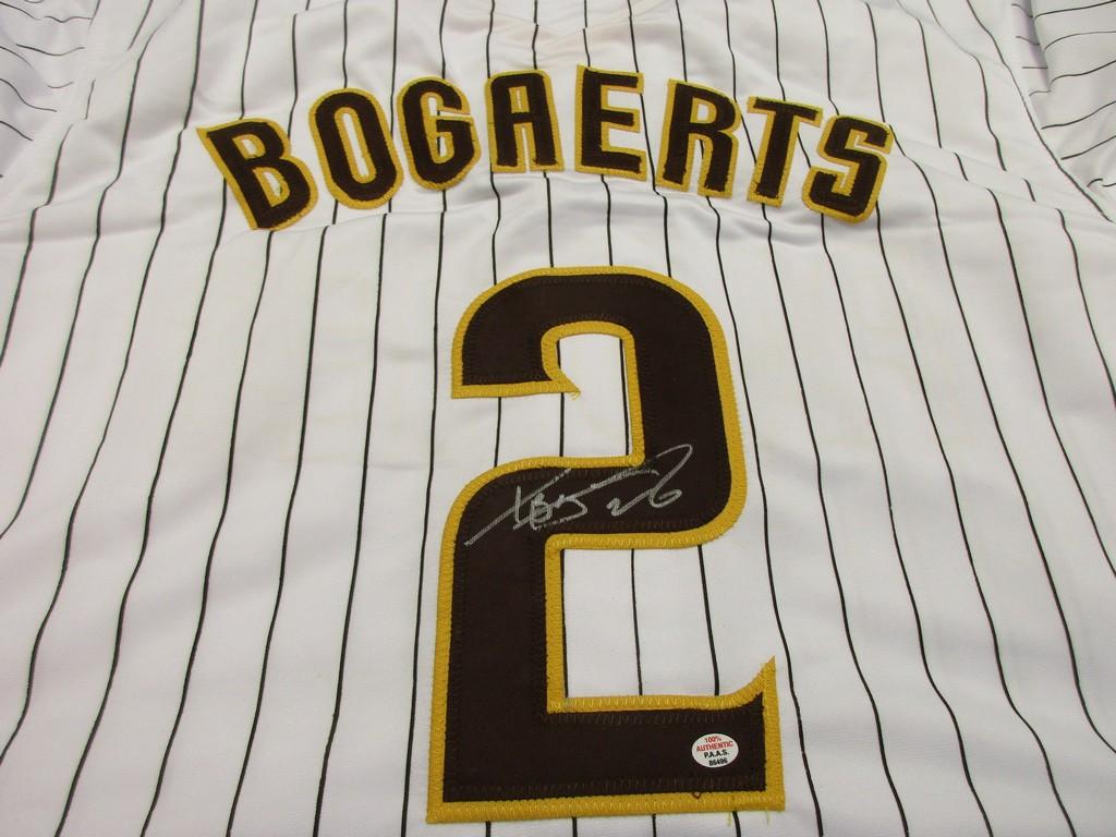 Xander Bogaerts of the SD Padres signed autographed baseball jersey PAAS COA 496