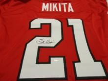 Stan Mikita of the Chicago Black Hawks signed autographed hockey jersey PAAS COA 858