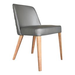 Moe's Home Contemporary Outlaw Dining Chair With Grey Finish GO-1003-29