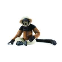 Hansa Safari Synthetic Fiber Lemur Madagascar With Multi-Color 4209