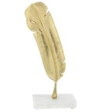 Zimlay CosmoLiving by Cosmopolitan Gold Aluminum Sculpture Birds 53453