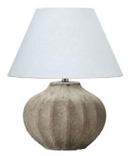 Jamie Young Clamshell Table Lamp In Sand Ceramic 9CLAMSHELLSA