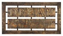 Inspirational Metal Wall Plaque 2 Panels Bible Verse Print Home Decor 39402