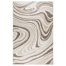 Transocean Malibu Waves 4'10" x 7'6" Rug With Neutral Finish MAU58822212