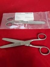 Teksurge Stainless Steel Schweizer Bandage Scissors 18Cm