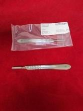 Teksurge Stainless Steel Scalpel Handle #4