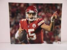 Patrick Mahomes II of the Kansas City Chiefs signed autographed 8x10 photo PAAS COA 017