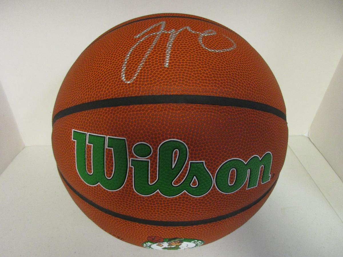 Jayson Tatum of the Boston Celtics signed autographed full size logo basketball PAAS 617