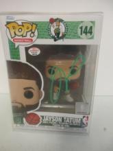 Jayson Tatum of the Boston Celtics signed autographed Funko Pop Figure PAAS COA 723