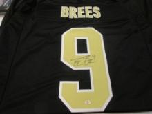 Drew Brees of the New Orleans Saints signed autographed football jersey PAAS COA 875