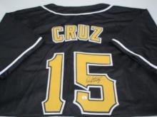 Oneil Cruz of the Pittsburgh Pirates signed autographed baseball jersey PAAS COA 080