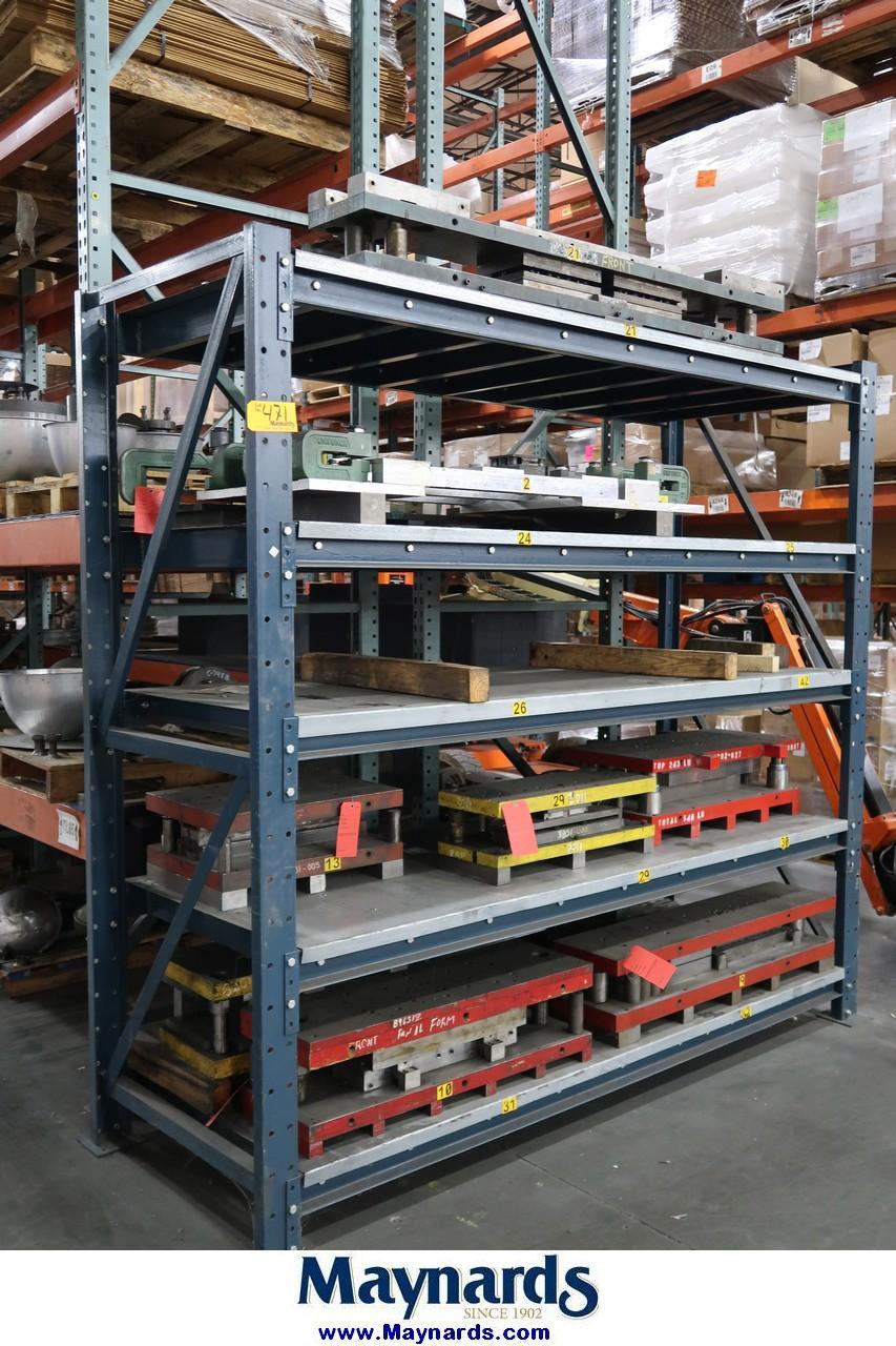 1-Section of Heavy Duty Adjustable Die Racking