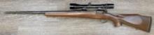 SCOPED CUSTOM SPANISH MAUSER BOLT-ACTION SPORTING RIFLE .243 WIN CAL.