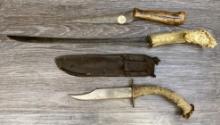 LOT OF (3) ANTIQUE 18th - 19th CENTURY KNIVES