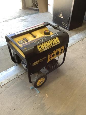 CHAMPION 3500 GENERATOR