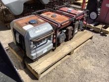 PALLET OF (3) HONDA GENERATORS