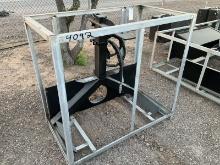 TIRE GRABBER ATTACHMENT FOR SKID STEER