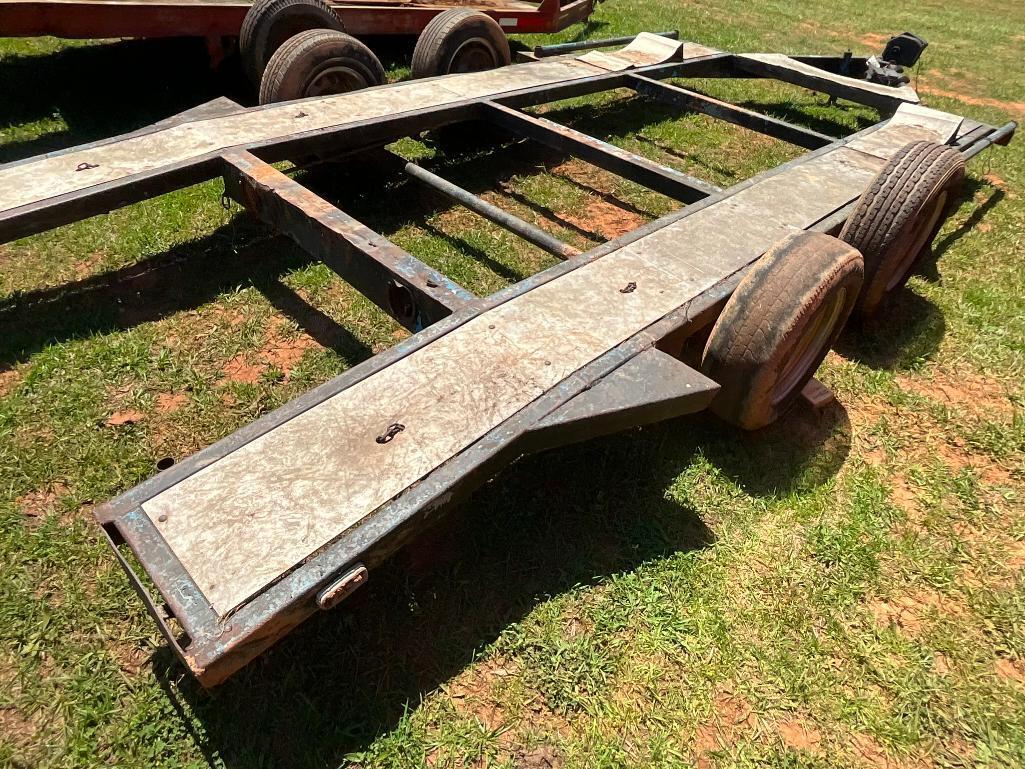 15' CAR HAULER TRAILER (**NO TITLE**, TANDEM 5