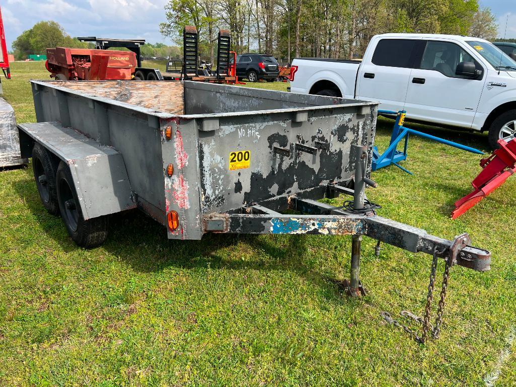 9.5" UTILITY TRAILER **NO TITLE** (TA, 66"W)